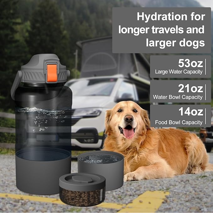 Detachable water bowl.