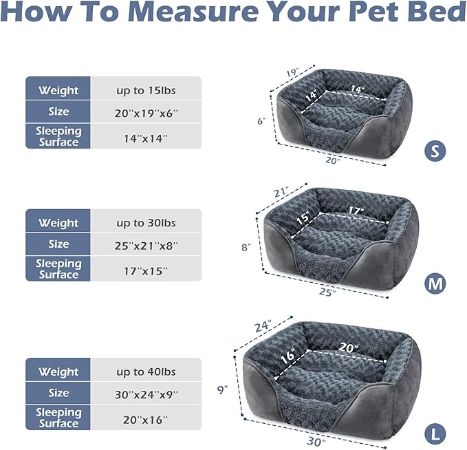 Pet plush bed.
