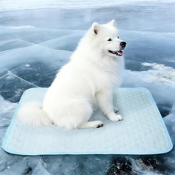 Pet cooling mat.